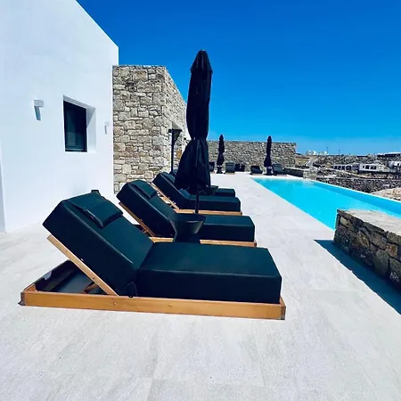 Taiyo Mykonos 别墅 超级天堂海滩